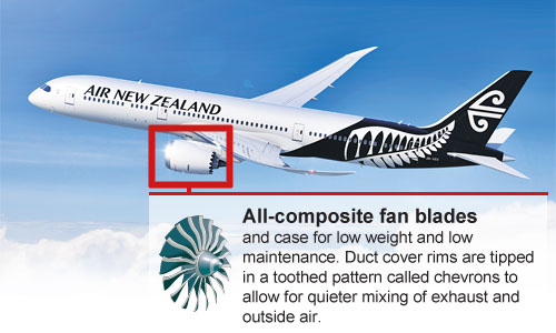 Boeing 787 Fan Blades