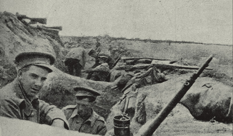 Aucklanders at Cape Helles about the time of the charge of the Daisy Patch. | Weekly News