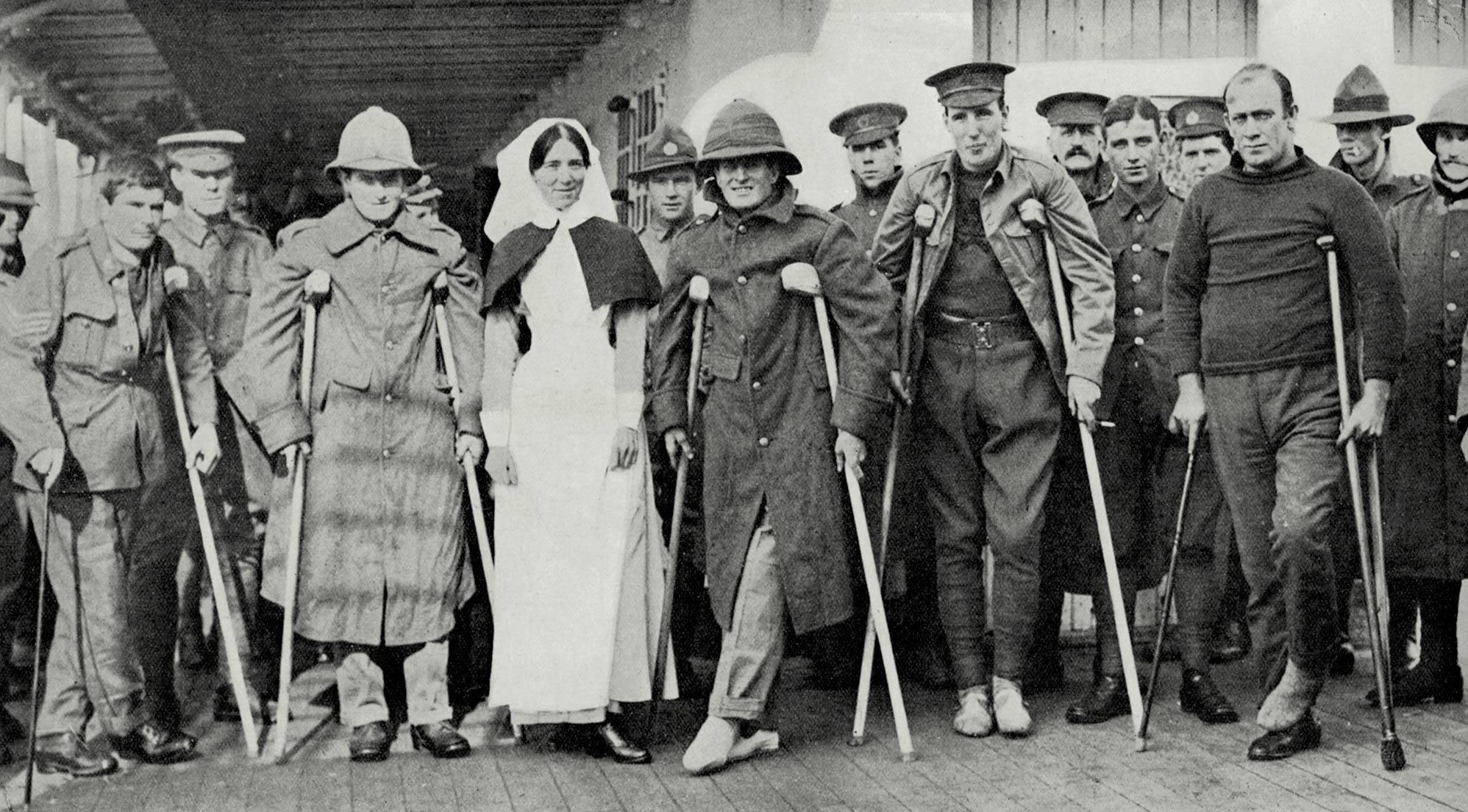 The first casualties arrived in Wellington on the Willochra in July 1915. | Weekly News