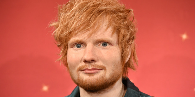 ed sheeran happy with waxbulge