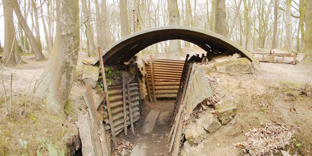 Trenches in Flanders Field. Photo / 123RF