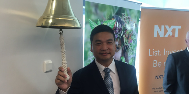 Walker Zhong , chief executive of Oceania Natural. Photo / Supplied
