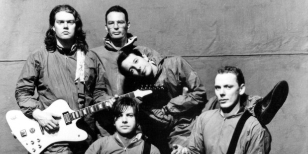 JPSE (left to right) Dave Mulcahy, Gary Sullivan (both standing), Dave Yetton, Russell Baillie, Jim Laing. Photo/File