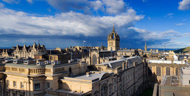 Edinburgh in Scotland was ranked the second best place in the world to live. Photo / File