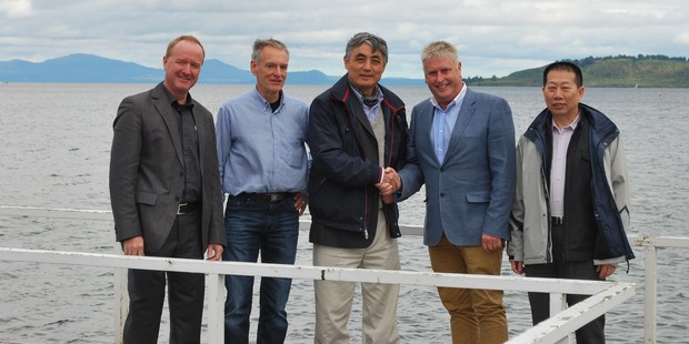 Representatives of Fenglin Group visited Taupō in 2015 to explore the possibility of building a sawmill and wood-processing plant in the area.