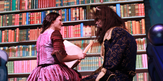 A Beauty and her beast....both Krystal Leuthard as Belle, and Bergen Raikes as Beast, play their parts well, taking you on a wonderful journey through the storyline.