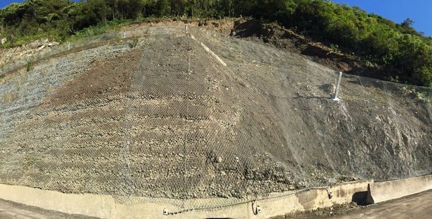 Work is still been done to shore up slips and ensure the safety of the Manawatu Gorge before it reopens. Photo/Supplied