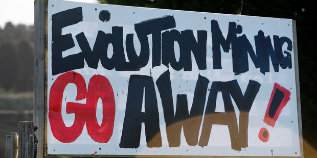 For whatever reason, Evolution Mining has indeed gone away. Photo / Michael Cunningham