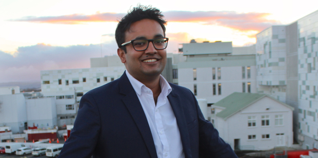 Dr Gaurav Sharma, Hamilton West Labour candidate for the 2017 general election. Photo / Supplied