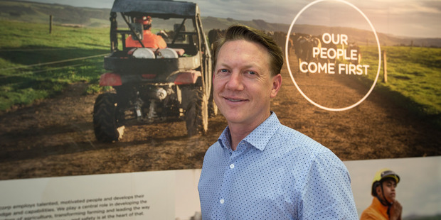 Landcorp's Steven Carden says the company - and the country - must focus on niche markets. Photo / Mark Mitchell