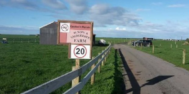 Eastlock Farm Manaia has gone smokefree.