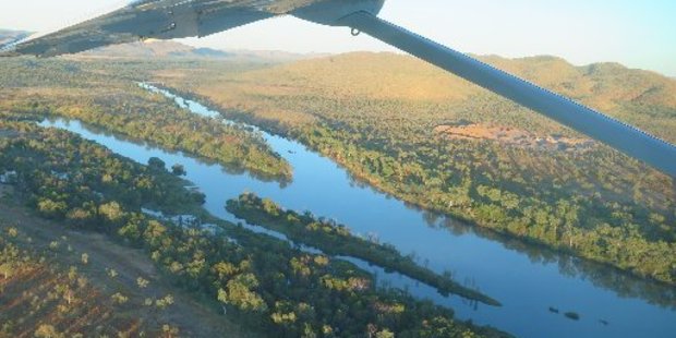 Fertile valley above Kununurra