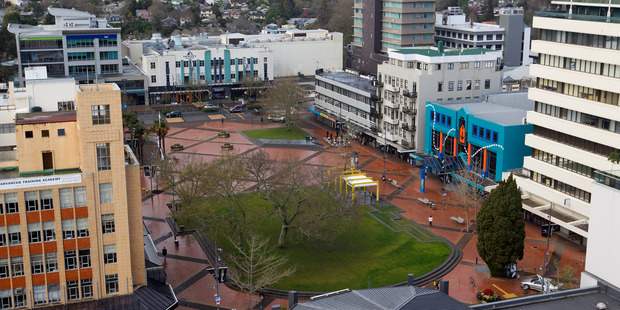 The concept for the redesign of Garden Place has moved to the next stage.
Photo / File