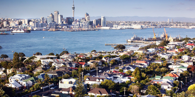 There are significantly fewer suburbs in Auckland City valued at less than $1m. Photo / File