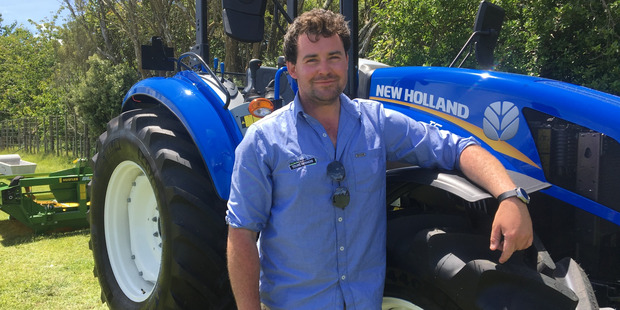 Kaponga contract milker Guy Harvey.