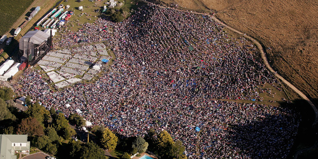 LOOKING FORWARD:The current hospitality activities of the Mission Estate - including the annual concert - would be accommodated in the 'Landscape and Visitor precinct'. PHOTO/FILE