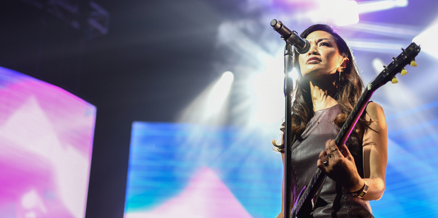 Stellar* performing at the Vodafone NZ Music Awards. Photo / Topic Images