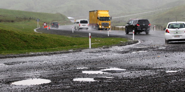 Saddle Road has been under much heavier use as an alternative to the Manawatu Gorge road. Photo / File