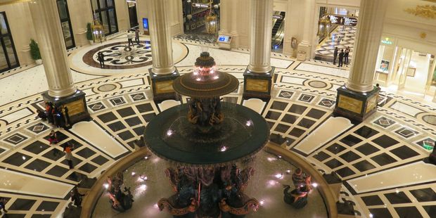 Inside the Parisian Macao.