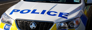 Police are investigating the robbery of a petrol station on Blenheim Rd, Christchurch. Photo / Bevan Conley.