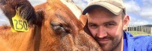 Taranaki Federated Farmers sharemilker chair Matthew Herbert