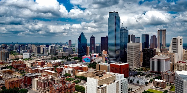 The stunning Dallas skyline.