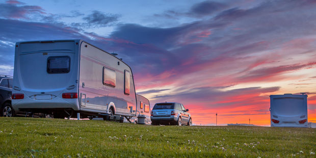 Freedom campers in the Waitaki are are not paying accumulating fines. Photo / 123RF