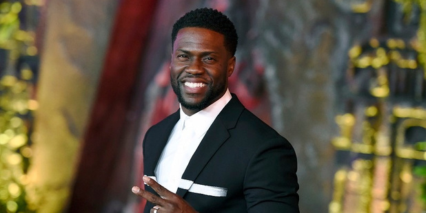 Kevin Hart's comedy makes him a go-to host for Hollywood award ceremonies. Photo / Invision /AP