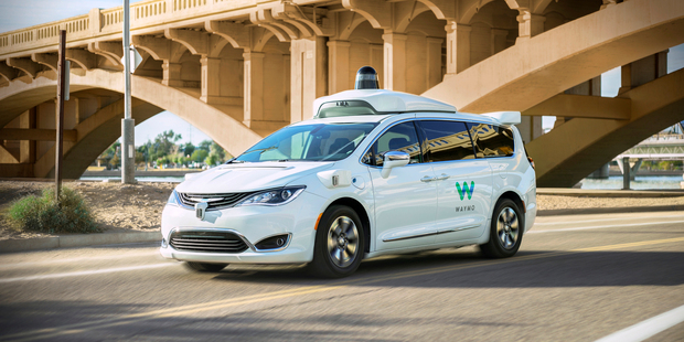 Waymo is introducing a small-scale ride-hailing service in the Phoenix area. Photo / AP