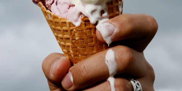 Eating an icecream during the summer months is a Kiwi tradition. Photo / File