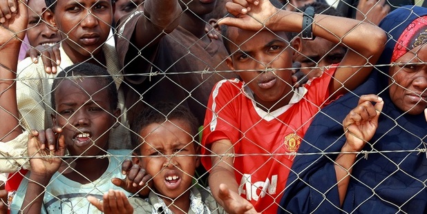 Somalian refugee children. Photo / Getty Images