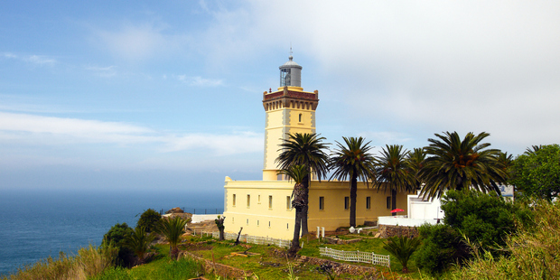 The lighthouse: Cape Spartel, Tangier, which faces the straights of Gibraltar. Photo / Getty Images