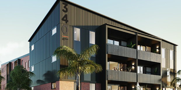 Five Onehunga Kiwibuild apartments are set to go back on the market after they failed to sell in the ballot. Photo / Supplied
