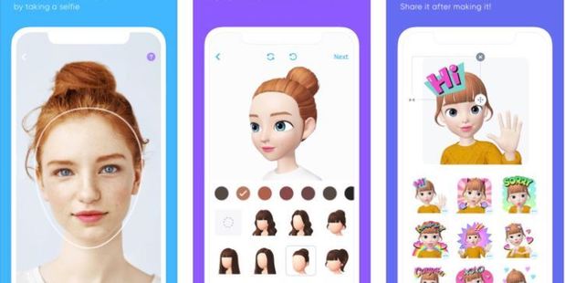 Zepeto users can create a 3D avatar of themselves, with a range of customisable options.