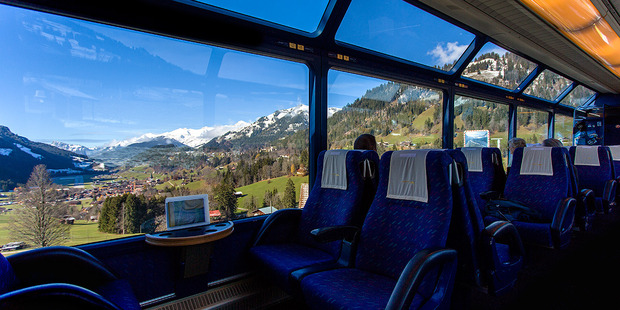 Aboard the Panoramic-Express.