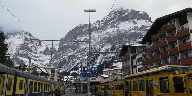 Grindelwald is an old-school alpine resort and so movie-set perfect.