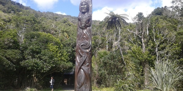 Pouwhenua at Ship Cove