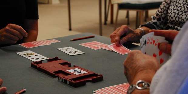 Players in action.