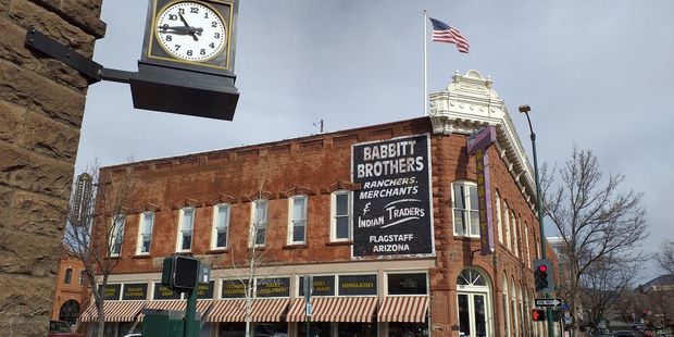 Downtown Flagstaff.