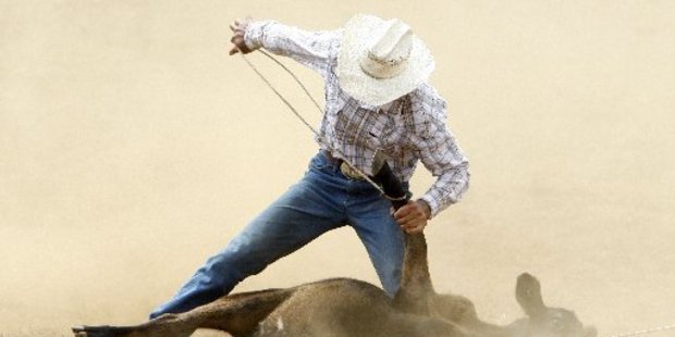 Get rid of calf roping at rodeos, says a reader.