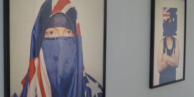 Flagging Opinion exhibition at MAMA.