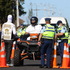 Cops stop swarm of Killer Beez, including paralysed president Josh Masters on quad bike