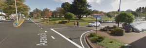 The fatal collision was at the intersection of Arawa St and Rangiuru St in Rotorua this morning. Photo / Google
