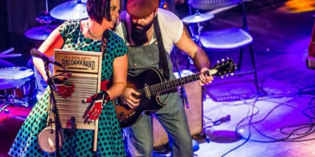 Reverend Peyton's Big Damn Band. Photo / Supplied