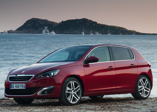 to mark the launch of peugeot 308 here, damien ocarroll had a