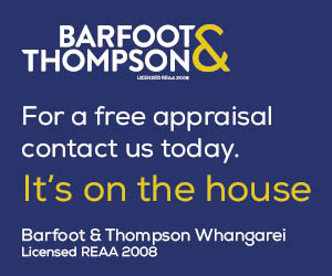 Get a free appraisal with Barfoot and Thompson Whangarei